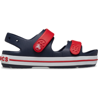 Crocs Crocband Cruiser Sandal T Sandale, Navy Varsity Red, 24/25 EU