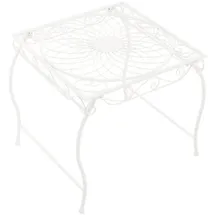 CLP Zarina Gartentisch 50 x 45 x 0 cm Weiß