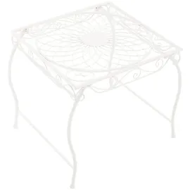 CLP Zarina Gartentisch 50 x 45 x 0 cm Weiß