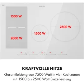 Klarstein Delicatessa 77 Hybrid weiß