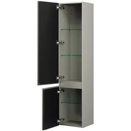Burgbad Lin20 Hochschrank 40 x 34,5 x 176 cm Weiß Eiche