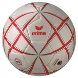 Erima Magic White Training Handball (7202509), weiß/rot, 2