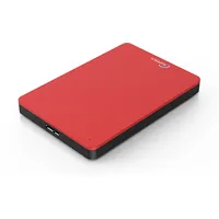 Sonnics 500GB Rot Externe tragbare Festplatte USB 3.0 super schnelle Übertragungsgeschwindigkeit für den Einsatz mit Windows PC,Mac, XBOX ONE und PS4 Fat32