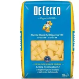 10x De Cecco Mezze Maniche Rigate n°136 Hartweizengrieß Pasta Italienische 500g