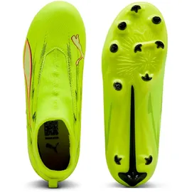 Puma Ultra 6 Match+ AG/FG Kinder yellow alert/black/silver/glowing red 31