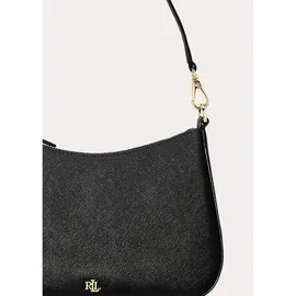 Ralph Lauren Danni 26 Umhängetasche Leder Black