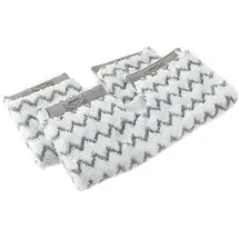Shark Dirt Grip-Pads für Klik 'n' Flip-Dampfmopps 2er-Pack Kunststoff Weiß