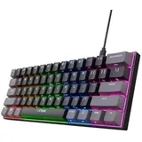 Trust GXT 867 Acira Spanisches QWERTY-Layout Mechanische Tastatur