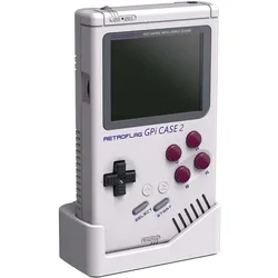 Retroflag GPi Case 2, Handheld Gaming Gehäuse für Raspberry Pi Compute Module 4, Case + Dock