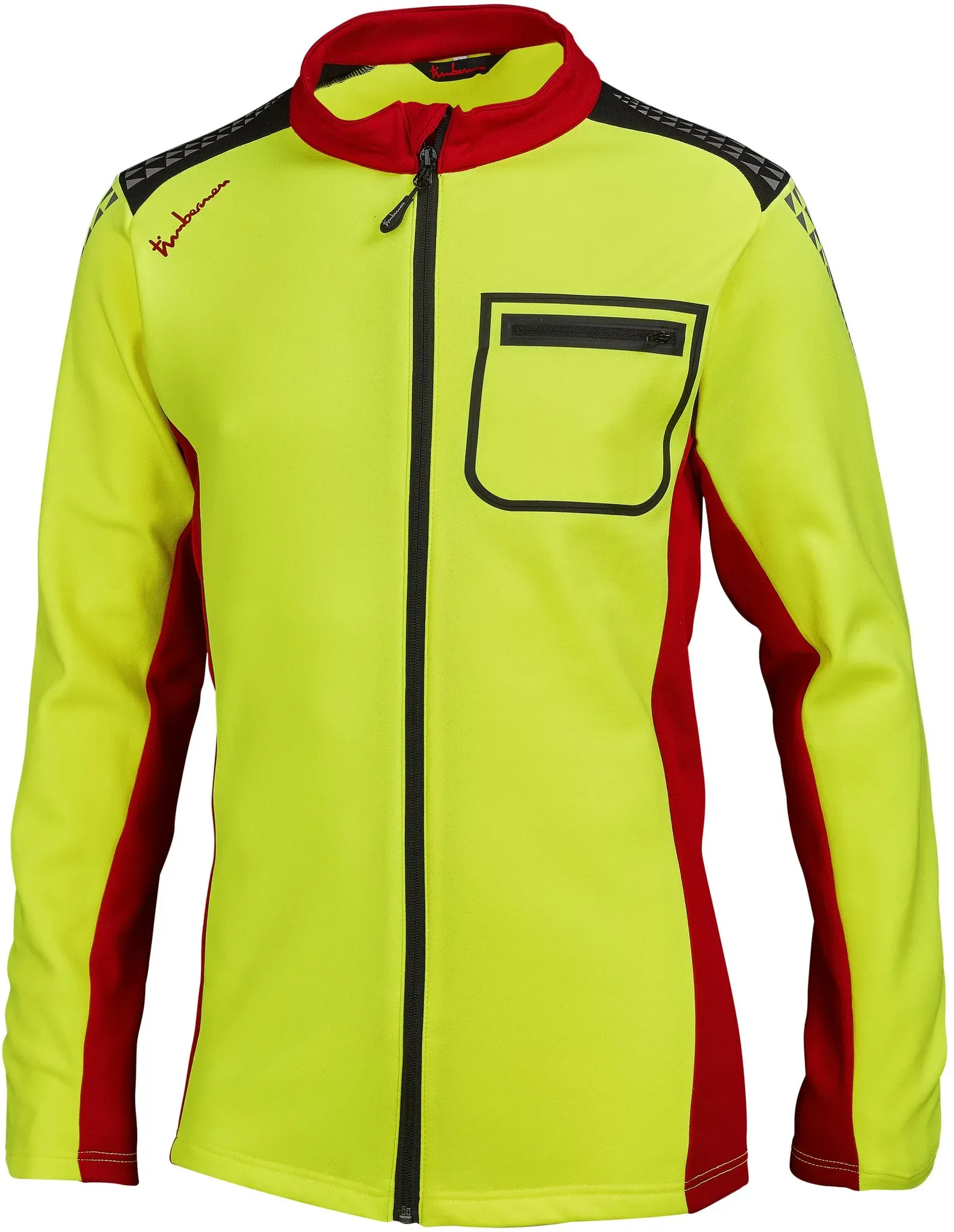 Timbermen Funktionsshirt ISO, rot-gelb, S