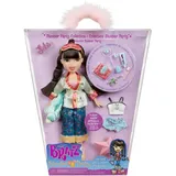 Bratz Slumber Party - Jade Modepuppe - Mit 2 Pyjama-Garnituren, Plüschtier und Accessoires - Für Kinder und Sammler