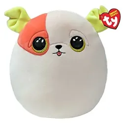 Plüschfigur Squishy Beanie Mops Patch, 25cm