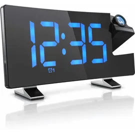 Brandson Projektionswecker schwarz