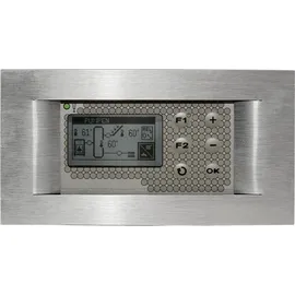HS Flamingo Aquaflam 25 Automatic Wasserführender Kaminofen Creme