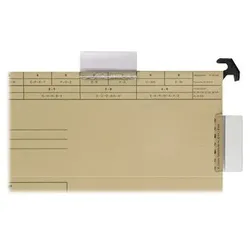 ELBA VL - Hängeregisterreiter - durchsichtig