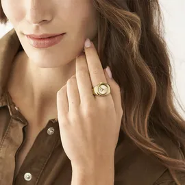 Fossil Watch Ring Quarz Edelstahl 25 mm ES5246