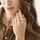 Fossil Watch Ring Quarz Edelstahl 25 mm ES5246