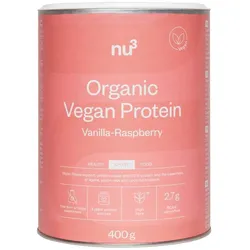 nu3 Bio Vegan Protein Shake, Vanille-Himbeere