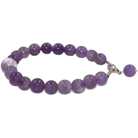 FIRETTI Charm-Armband lila Silber 925 Größe 20