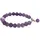 FIRETTI Charm-Armband lila Silber 925 Größe 20