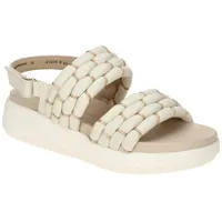 Paul Green Sandalette 6165-017, Textil, Weiß, Damen EU