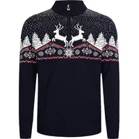 Dale of Norway Herren Christmas Pullover (Größe L, blau)