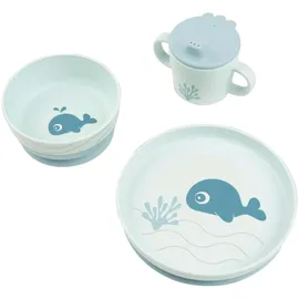 Done by Deer Foodie Geschirr-Set, Wally, blau