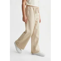 Marc O'Polo Sweathose weites, gerades Bein beige 140