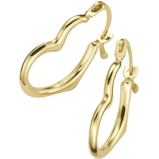 Luigi Merano - Creolen in Herzform, Gold 585 Gold (128.99 € / )