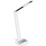 Briloner LED Schreibtischlampe Tischlampe, Büro Induktive Ladefläche, dimmbar, Touch cct