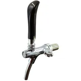 ich-zapfe Kompensatorhahn, Zapfhahn Ergo - Verchromt, 5/8-35 mm