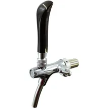 ich-zapfe Kompensatorhahn, Zapfhahn Ergo - Verchromt, 5/8-35 mm