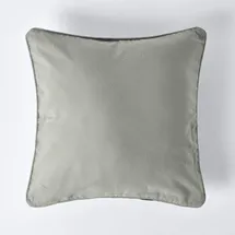 Homescapes Kissenbezug 60 x 60 cm Grau