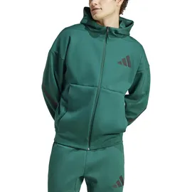 adidas New Z.N.E. Reißverschlusspullover Collegiate Green XL