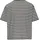 H.I.S. T-Shirt H.I.S, Damen, Gr. 44/46, schwarz (schwarz gestreift), Web, Obermaterial: 100% Baumwolle, gestreift, figurumspielend hüftlang, Rundhals, normaler Saum, Shirts T-Shirt, gestreift mit Print, Loungewear