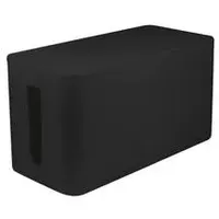 Logilink Kabelbox klein 11,5 x 12 x 23, 5 cm 1-tlg. schwarz