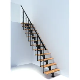 Minka Raumspartreppe Comfort TOP Schwarz Geschosshöhe bis 312 cm