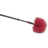 Nölle Profi Brush Besen Staubbiene mit Teleskopstiel Blau
