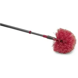 Nölle Profi Brush Besen Staubbiene mit Teleskopstiel Blau