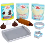 Little Tikes Creative Chefs Cookie Kit - Mit Speziellem Make-It! Mix Spielsand, 11 Zubehörteilen, Realistisches Rollenspiel-Keks-Backset, für Jungen und Mädchen ab 3 Jahren