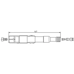 BREMI Stecker, Zündkerze Rastanschluss für VW 078035255 13262A5