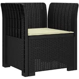 vidaXL 1-Sitzer Sessel 1 x 1 x 1 cm grau