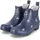 rajn Gummistiefeletten für Damen, blau, Größe 41 EU