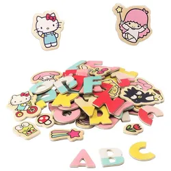Hello Kitty Lernspielzeug Magnetbuchstaben Hello Kitty (75 Teile, 1-St) bunt