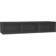 Mäusbacher Hängeregal Imola 118 x 32 x 22 cm Grau