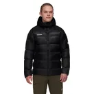 Mammut Winter-Daunenjacke Taiss Pro Insulated Hooded (strapazierfähig, wasserabweisend) schwarz Herren
