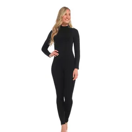 Magic Bodyfashion Jumpsuit in körpernaher Passform mit rückseitigem Reißverschluss, Black, XXL