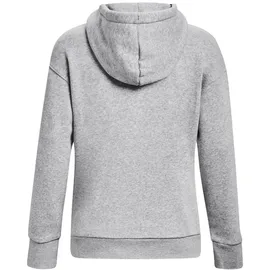 Under Armour Essential Fleece Hoodie Damen 011 mod gray light heather/white L