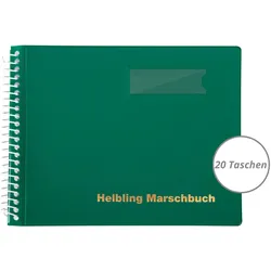 Helbling BMG20 Marschbuch grün 20 Taschen