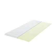 deinbett Matratzentopper Visco VS ¦ weiß ¦ Maße (cm): B: 100 H: 6